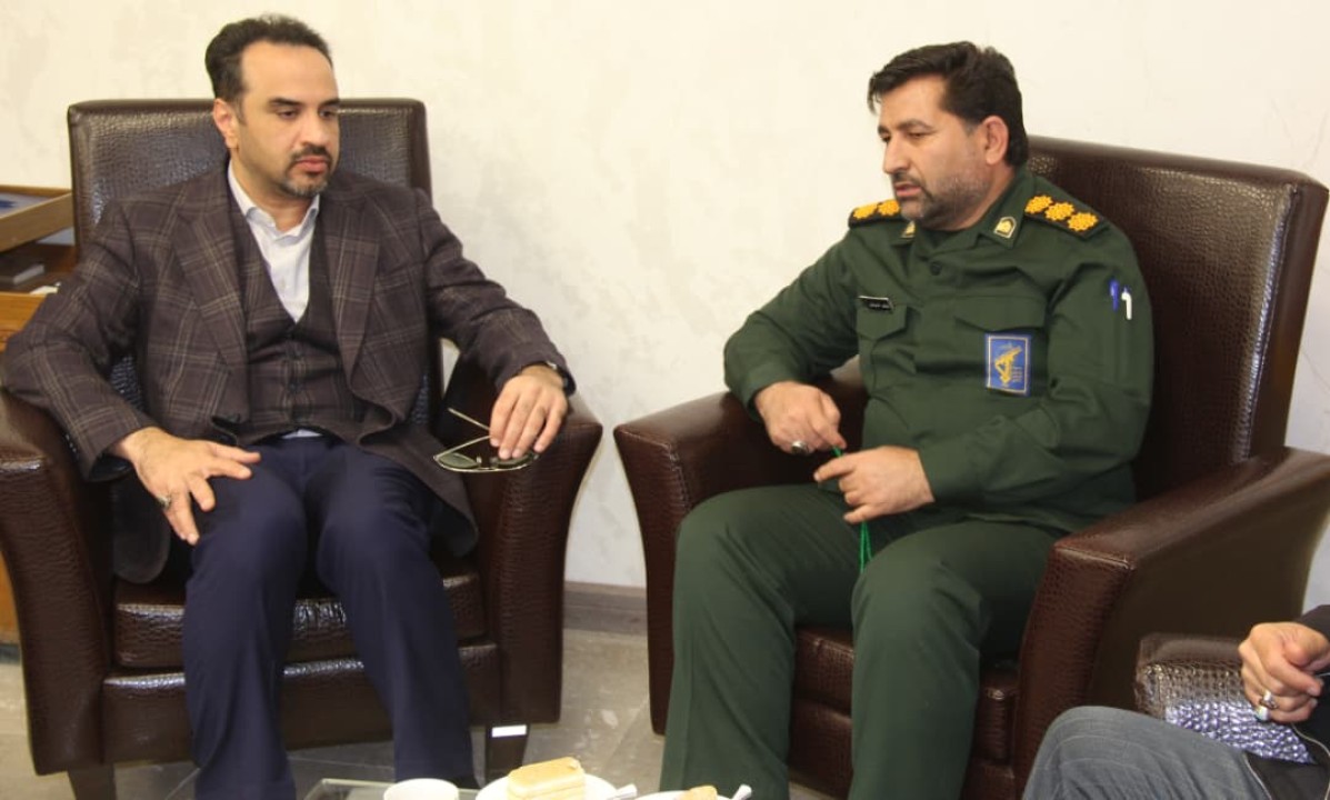 دیدار رئیس سازمان بسیج کارگری و کارخانجات استان فارس با مدیرعامل شرکت سیمان فارس