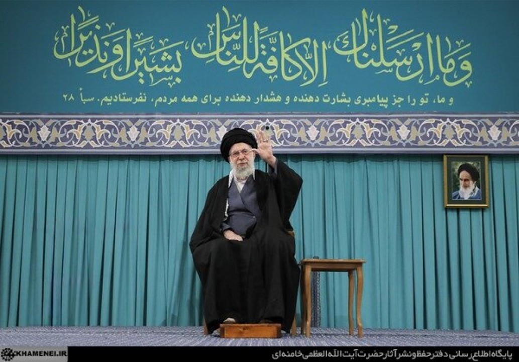 رهبر انقلاب: ما آمریکا را مجرم می‌دانیم
