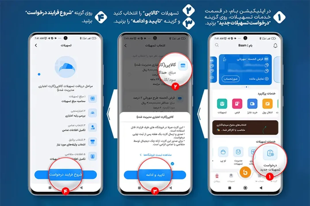 «کالاپی»، کارت اعتباری ۲۰۰ میلیونی بانک ملی ایران بدون نیاز به مراجعه حضوری