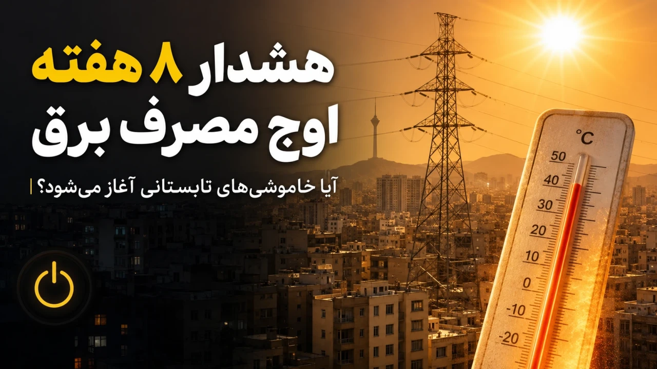 هشدار ۸ هفته اوج مصرف برق؛ آیا خاموشی‌های تابستانی آغاز شده است؟