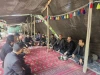 حضور مدیرعامل گروه سرمایه‌ گذاری صندوق بازنشستگی کشوری، به همراه مدیرعامل و رئیس هیئت‌ مدیره شرکت فولاد اکسین خوزستان در موکب شهدای زاگرس